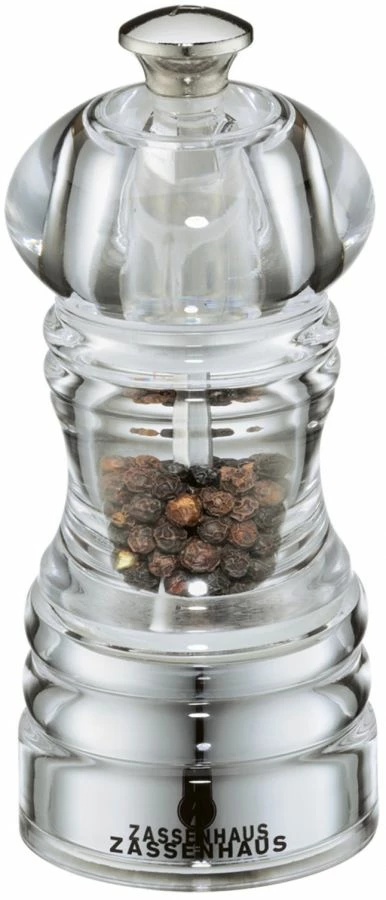 Zassenhaus Berlin Pepper Mill, Acrylic 3 Zassenhaus Berlin Pepper Mill, Acrylic