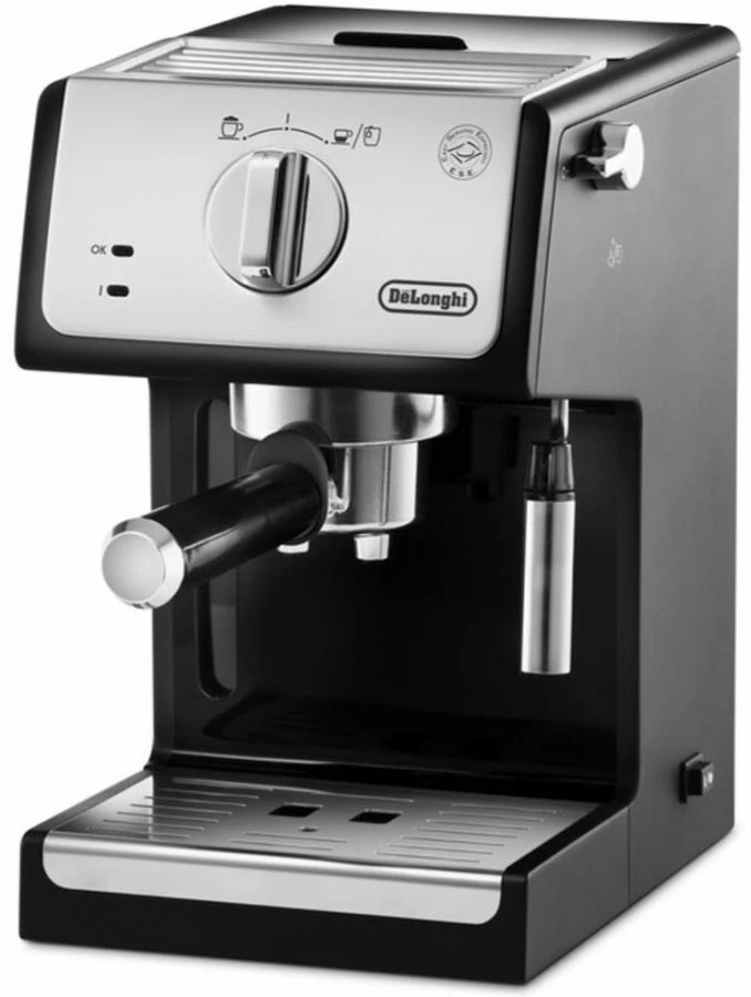 DeLonghi ECP33.21.BK Espresso Machine, Silver/Black 3 DeLonghi ECP33.21.BK Espresso Machine, Silver/Black