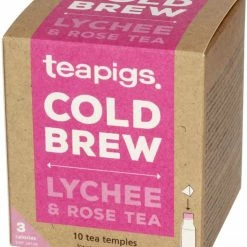 Teapigs Cold Brew Lychee & Rose Tea, 10 Tea Bags