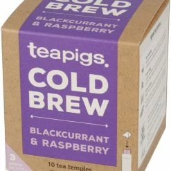 Teapigs Cold Brew Blackcurrant & Raspberry, 10 Tea Bags