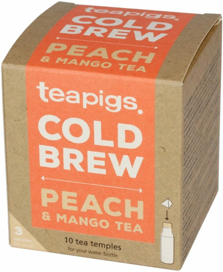 Teapigs Cold Brew Peach & Mango, 10 Tea Bags 3 Teapigs Cold Brew Peach & Mango, 10 Tea Bags