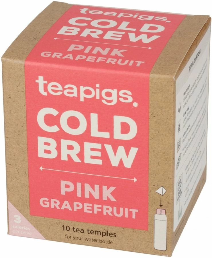 Teapigs Cold Brew Pink Grapefruit, 10 Tea Bags 3 Teapigs Cold Brew Pink Grapefruit, 10 Tea Bags