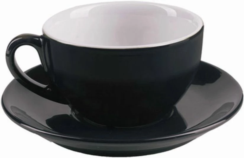 Ipa Industria Porcellane IPA Milano Latte Cup 285 Ml, Black & White 3 Ipa Industria Porcellane IPA Milano Latte Cup 285 Ml, Black & White