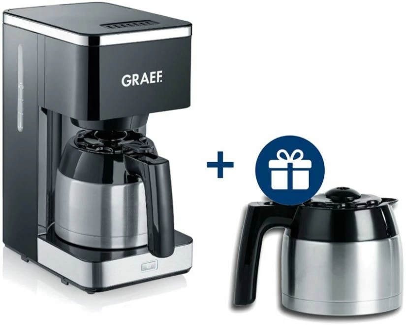 Graef FK412TWIN Filter Coffee Machine Set 3 Graef FK412TWIN Filter Coffee Machine Set