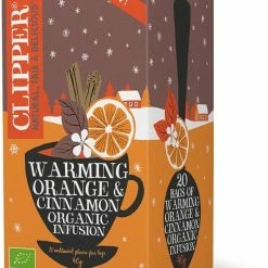 Clipper Organic Warming Orange & Cinnamon Infusion 20 Tea Bags