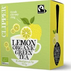 Clipper Organic Green Tea & Lemon