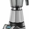 DeLonghi EMKP 63.B Alicia Plus Electric Stovetop Espresso Maker, 3 & 6 Cups -Coffee Grinders Store 1734