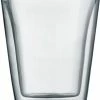 Bodum Canteen Double Wall Glass, 2 Pcs 2 Bodum Canteen Double Wall Glass, 2 Pcs -Coffee Grinders Store 1857