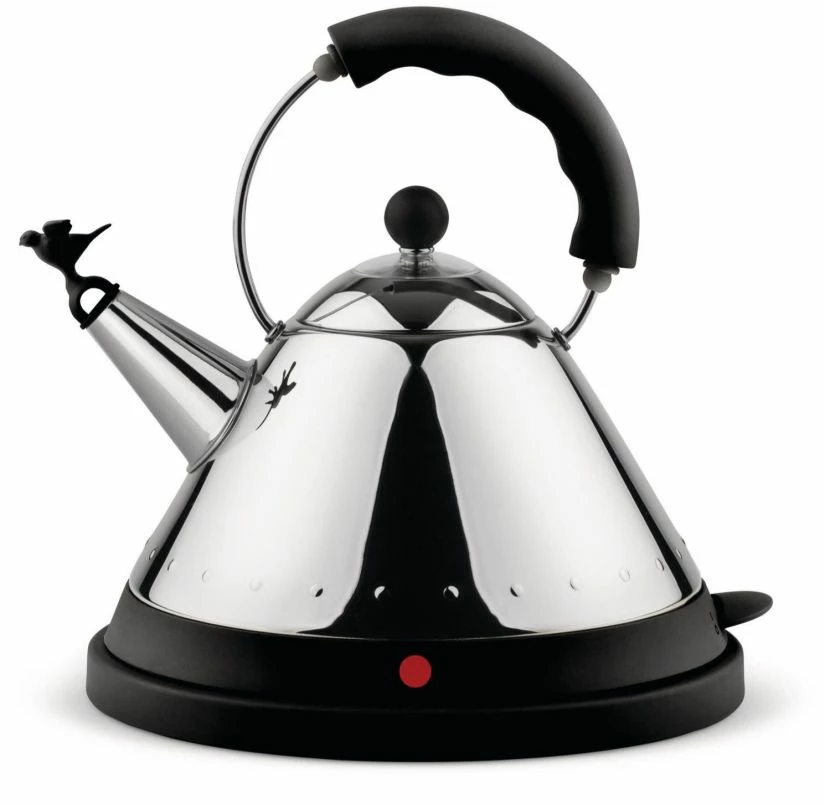 Alessi MG32 Electric Water Kettle 1,5 L, Steel/Black 3 Alessi MG32 Electric Water Kettle 1,5 L, Steel/Black