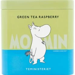 Teministeriet Moomin Green Tea Raspberry Loose Tea 100 G