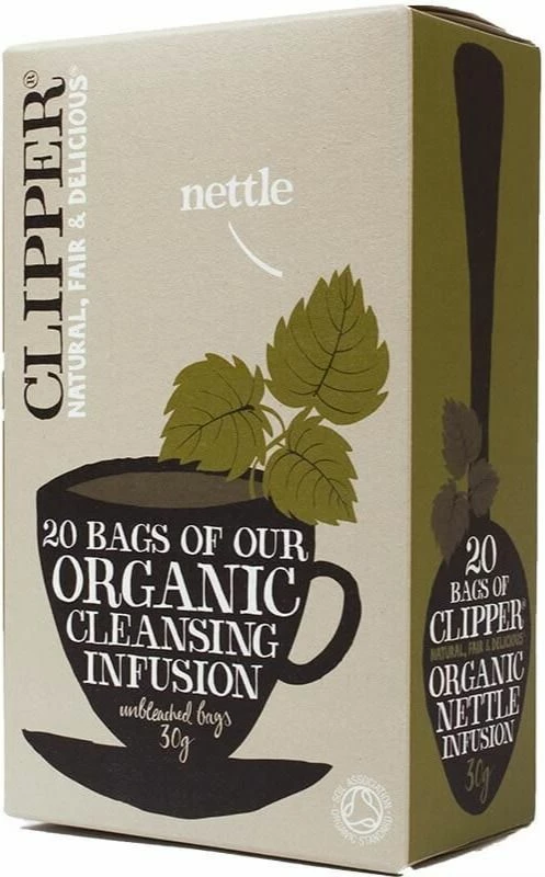 Clipper Organic Nettle Cleansing Infusion 20 Bags 3 Clipper Organic Nettle Cleansing Infusion 20 Bags