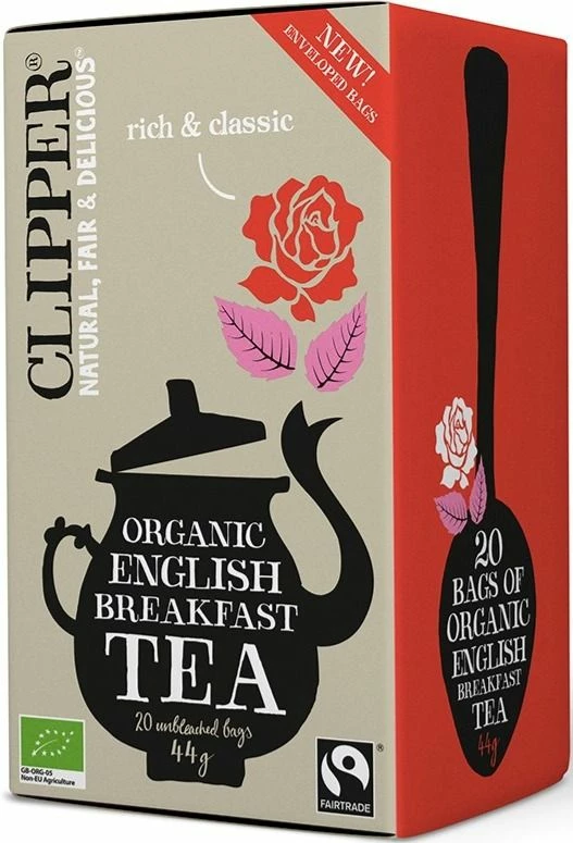 Clipper Organic English Breakfast Tea 3 Clipper Organic English Breakfast Tea