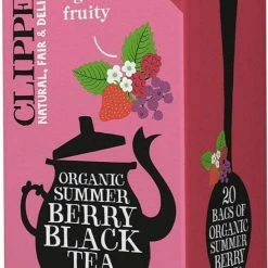 Clipper Organic Summer Berry Black Tea 20 Bags