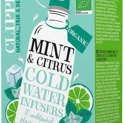 Clipper Organic Mint & Citrus Cold Water Infusers 10 Bags
