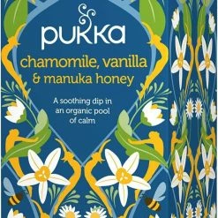 Pukka Organic Chamomile, Vanilla & Manuka Honey 20 Tea Bags
