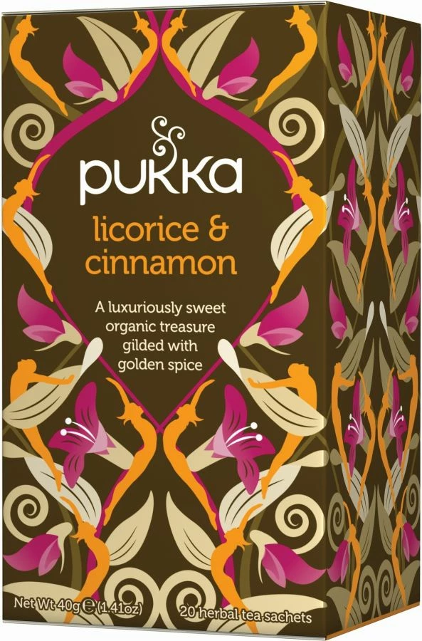 Pukka Organic Licorice & Cinnamon 20 Tea Bags 3 Pukka Organic Licorice & Cinnamon 20 Tea Bags