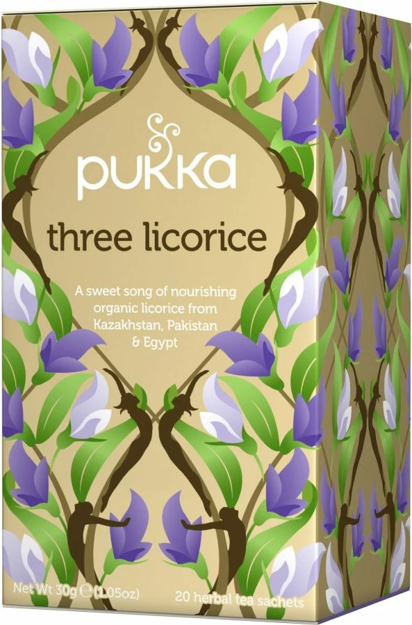 Pukka Organic Three Licorice 20 Tea Bags 3 Pukka Organic Three Licorice 20 Tea Bags