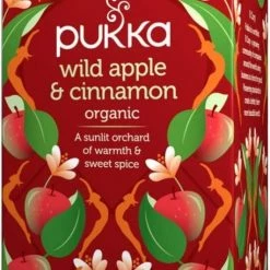 Pukka Organic Wild Apple & Cinnamon 20 Tea Bags