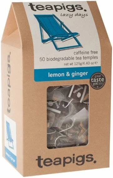 Teapigs Lemon & Ginger Tea 50 Tea Bags 3 Teapigs Lemon & Ginger Tea 50 Tea Bags