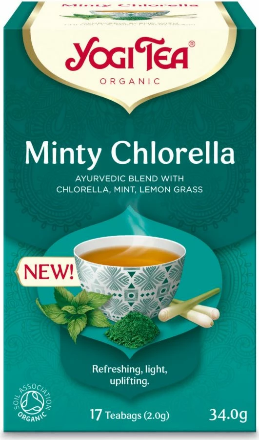 Yogi Tea® Minty Chlorella 17 Tea Bags 3 Yogi Tea® Minty Chlorella 17 Tea Bags