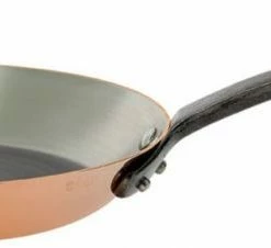 De Buyer Prima Matera Tradition Induction Copper Frying Pan