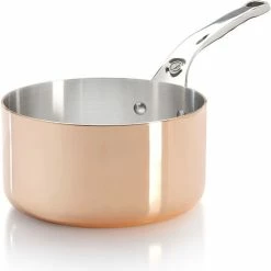 De Buyer Prima Matera Copper Saucepan Induction
