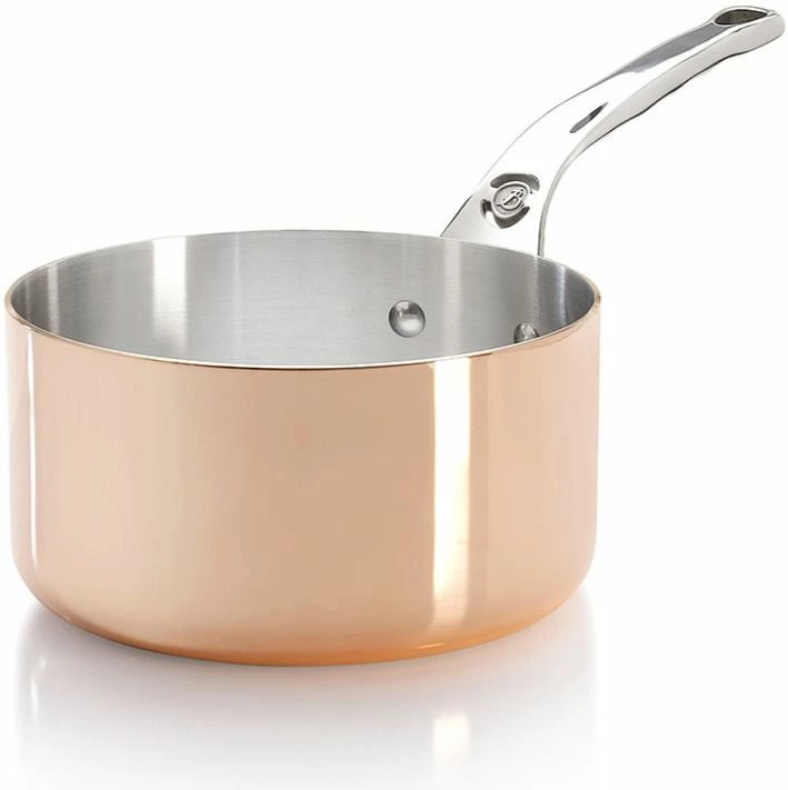De Buyer Prima Matera Copper Saucepan Induction 3 De Buyer Prima Matera Copper Saucepan Induction