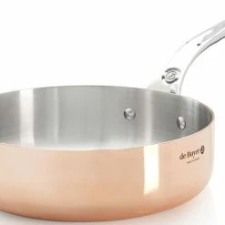 De Buyer Prima Matera Copper Sauté Pan Induction