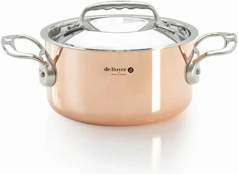 De Buyer Prima Matera Copper Stewpan Induction 3 De Buyer Prima Matera Copper Stewpan Induction