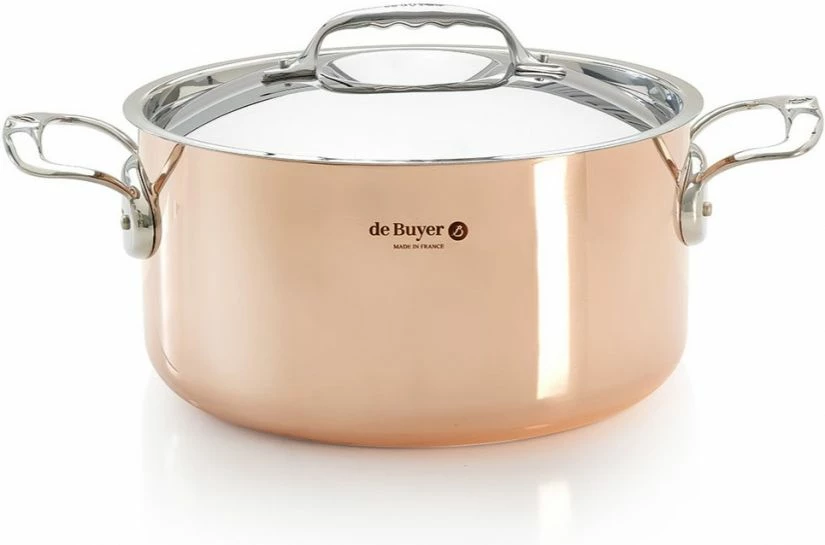 De Buyer Prima Matera Copper Stewpan Induction 3 De Buyer Prima Matera Copper Stewpan Induction