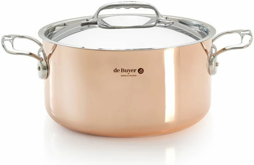 De Buyer Prima Matera Copper Stewpan Induction 3 De Buyer Prima Matera Copper Stewpan Induction