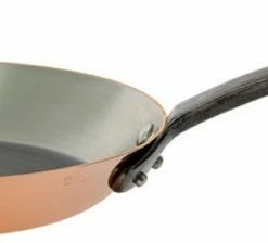 De Buyer Prima Matera Tradition Induction Copper Frying Pan