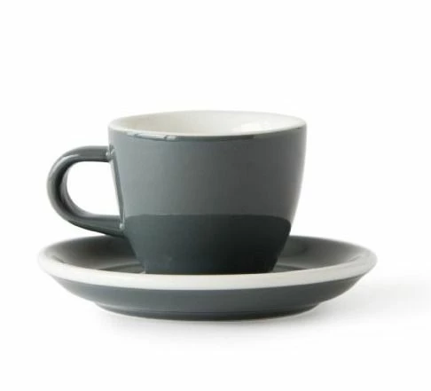 Acme Demitasse Espresso Cup 70 Ml + Saucer 11 Cm 3 Acme Demitasse Espresso Cup 70 Ml + Saucer 11 Cm