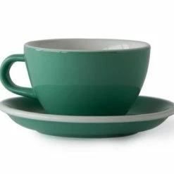 Acme Large Latte Cup 280 Ml + Saucer 15 Cm