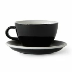Acme Large Latte Cup 280 Ml + Saucer 15 Cm