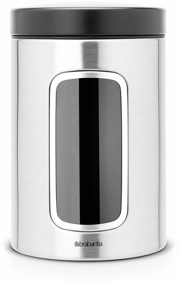 Brabantia Storage Canister With Window 1,4 Litres 5 Brabantia Storage Canister With Window 1,4 Litres - Image 3