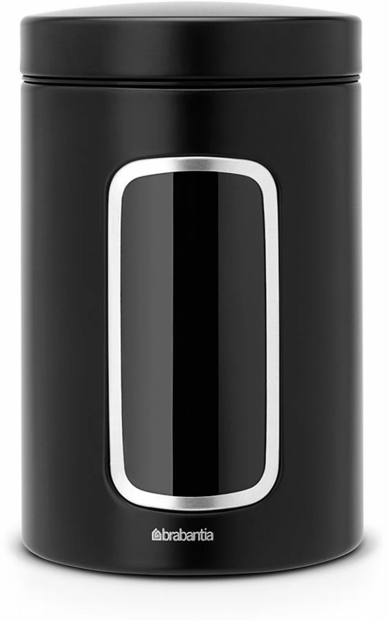 Brabantia Storage Canister With Window 1,4 Litres 6 Brabantia Storage Canister With Window 1,4 Litres - Image 4