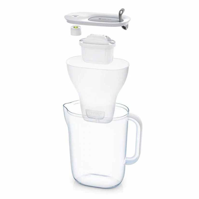 Brita Style Maxtra+ Water Filter Jug 2.4 L, White/Grey 5 Brita Style Maxtra+ Water Filter Jug 2.4 L, White/Grey - Image 3