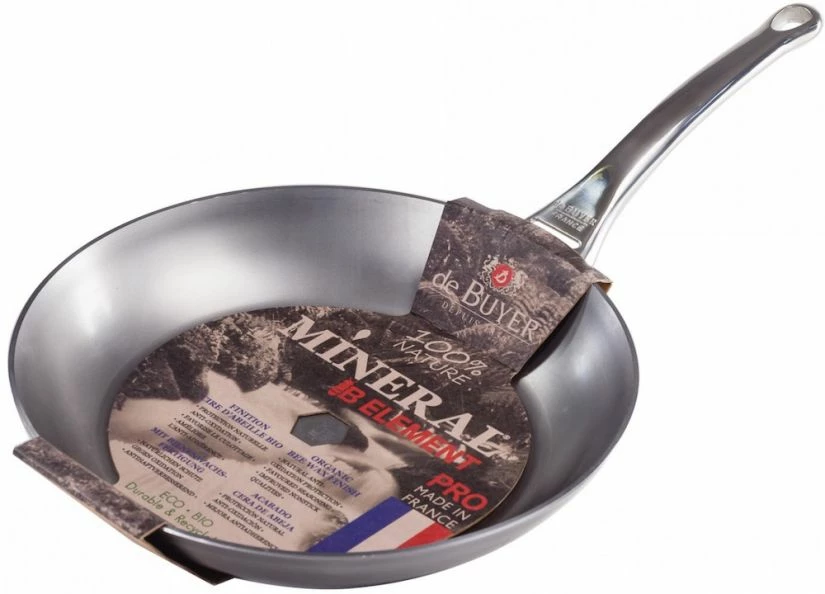 De Buyer Mineral B Element Pro Carbon Steel Frying Pan 5 De Buyer Mineral B Element Pro Carbon Steel Frying Pan - Image 3