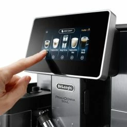 DeLonghi ECAM610.75.MB PrimaDonna Soul Automatic Coffee Machine -Coffee Grinders Store delonghi primadonna soul ecam 610 75 mb 6933