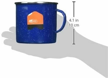 GSI Outdoors 24 Fl. Oz Enamel Cup, 4 GSI Outdoors 24 Fl. Oz Enamel Cup, - Image 2