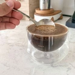 Kruve Imagine Milk Glass, 2 Pcs -Coffee Grinders Store kruve imagine milk glass 7440 3