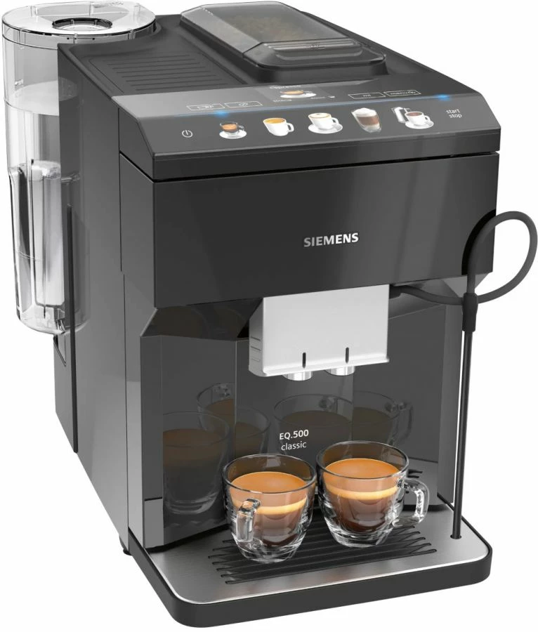 Siemens EQ.500 Classic Fully Automatic Coffee Machine, Piano Black 4 Siemens EQ.500 Classic Fully Automatic Coffee Machine, Piano Black - Image 2