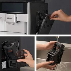 Siemens EQ.6 Plus S300 Fully Automatic Coffee Machine, Silver -Coffee Grinders Store siemens eq6 plus s300 7404