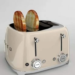 Smeg TSF03 4 Slice Toaster 10 Smeg TSF03 4 Slice Toaster -Coffee Grinders Store smeg tsf03 6856 6