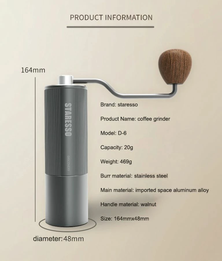 Staresso Discovery Coffee Grinder 4 Staresso Discovery Coffee Grinder - Image 2