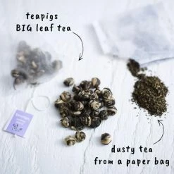 Teapigs Jasmine Pearls 15 Tea Bags 5 Teapigs Jasmine Pearls 15 Tea Bags -Coffee Grinders Store teapigs jasmine pearls 7156