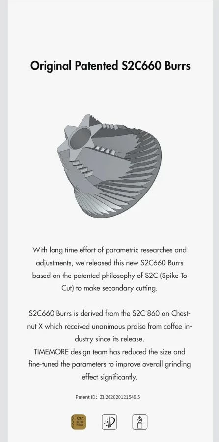 Timemore C3 MAX S2C Pro Coffee Grinder, Black 7 Timemore C3 MAX S2C Pro Coffee Grinder, Black - Image 5