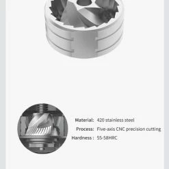 Timemore Chestnut C2 Foldable Manual Coffee Grinder, Black 11 Timemore Chestnut C2 Foldable Manual Coffee Grinder, Black -Coffee Grinders Store timemore chestnut c2 foldable coffee grinder 8384