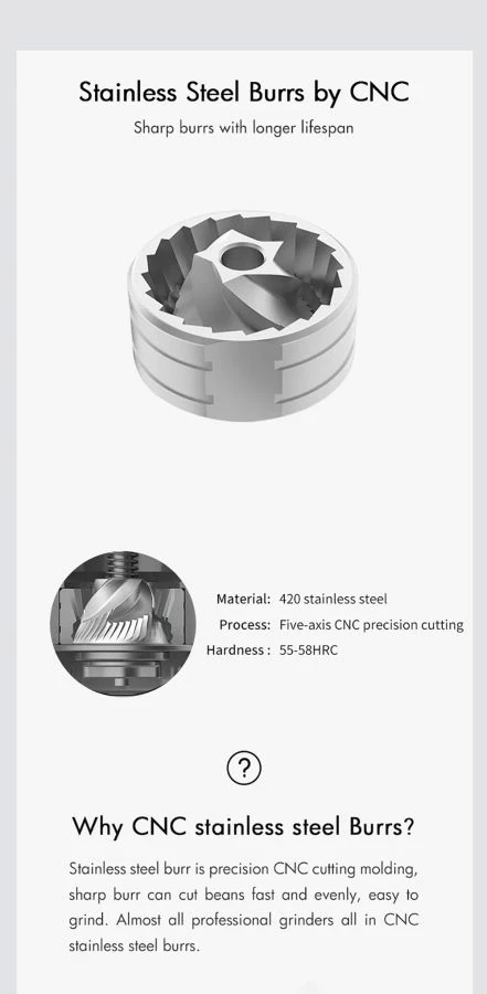 Timemore Chestnut C2 Foldable Manual Coffee Grinder, Black 6 Timemore Chestnut C2 Foldable Manual Coffee Grinder, Black - Image 4